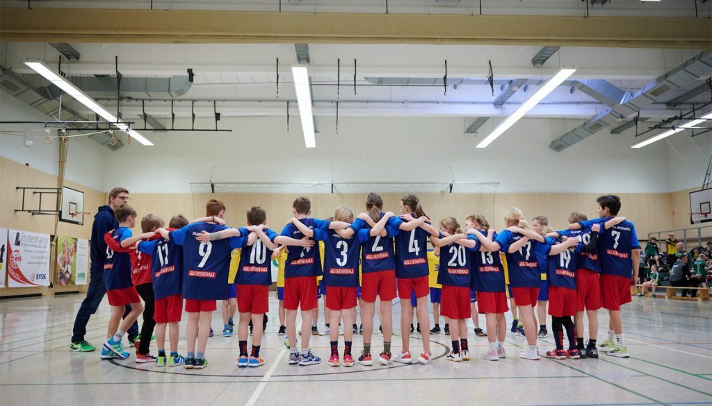 JGS Hattingen-Sprockhövel Handball bei der Begrüßung